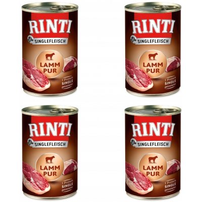 Rinti Sensible PUR Adult jehně 4 x 400 g – Hledejceny.cz
