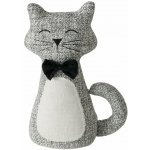 Boltze Home Dveřní zarážka ve tvaru kočky KITTY šedá – Zboží Mobilmania