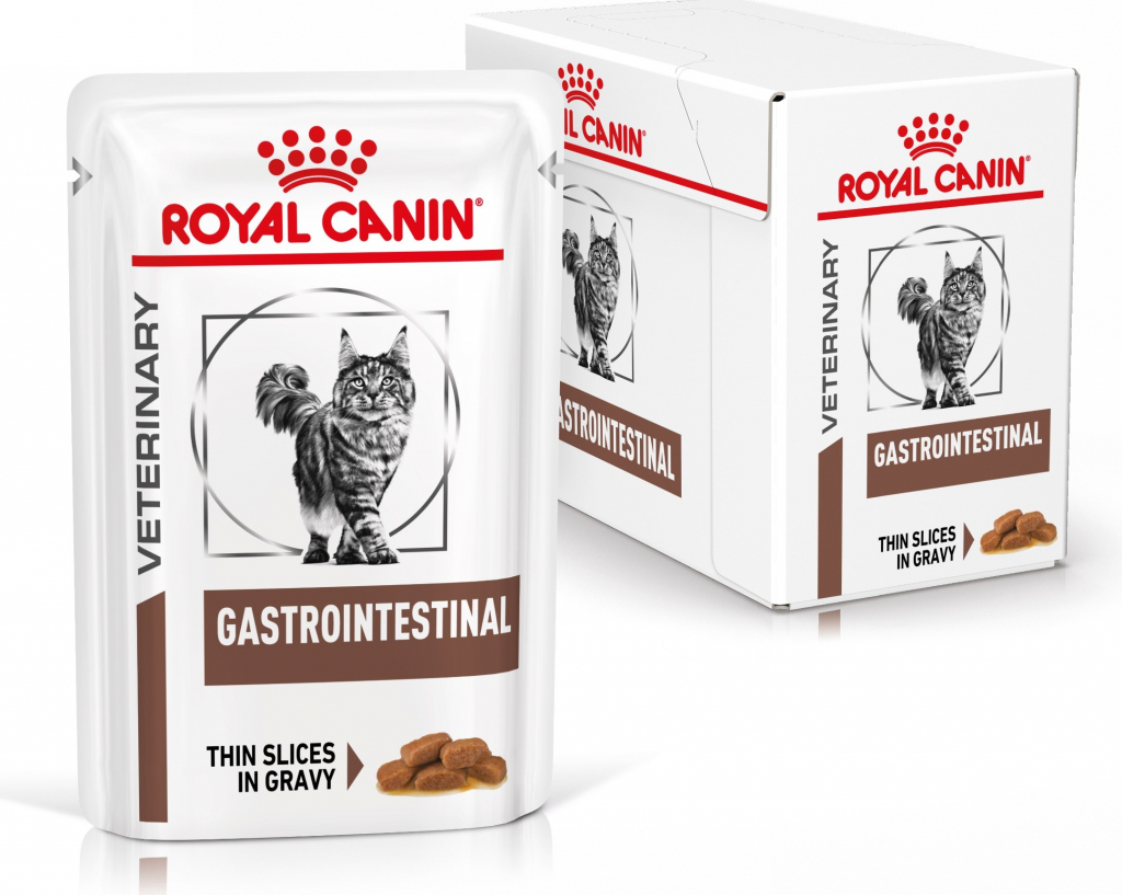 Royal Canin Veterinary Diet Cat Gastrointestinal Pouch 12 x 85 g