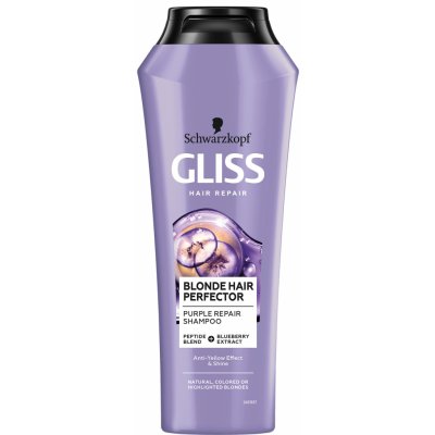Gliss Kur Blonde Perfector šampon na vlasy 250 ml – Sleviste.cz