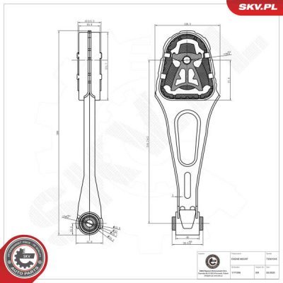 Zavěšení motoru ESEN SKV 75SKV245 – Sleviste.cz
