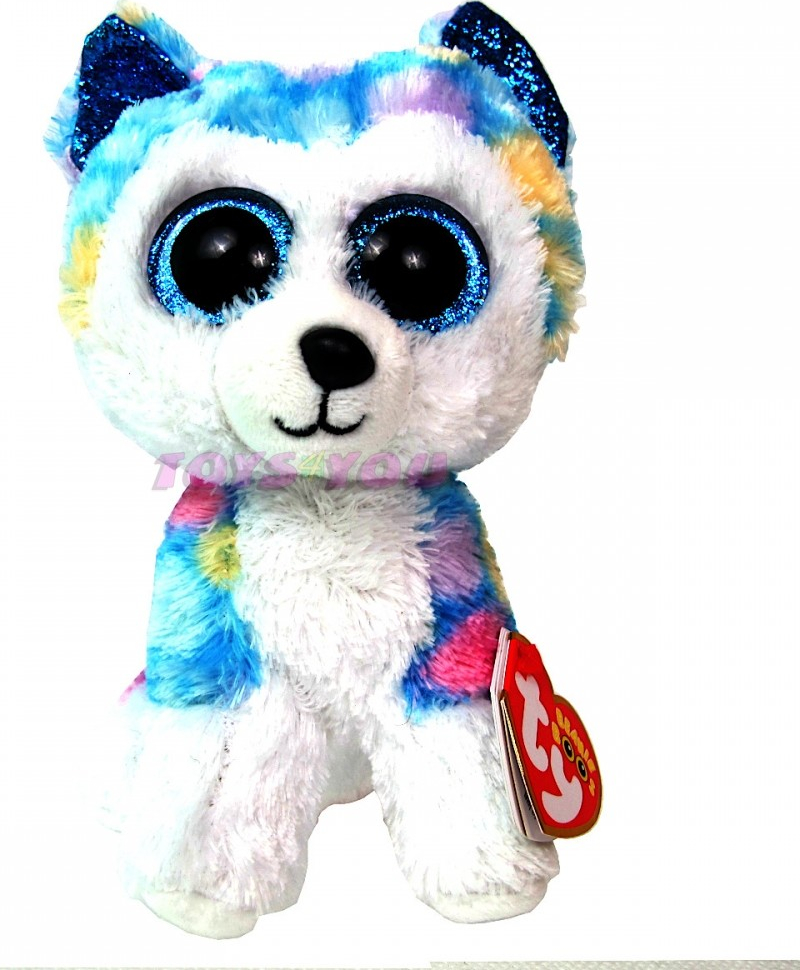 TY Inc Meteor Beanie Boos Helena Husky s rohem 15 cm