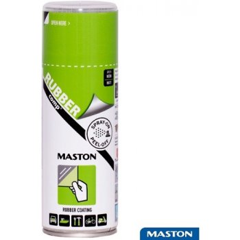 MASTON RUBBERcomp® snímatelný gumový nástřik Neon Green, 400 ml, mat