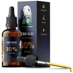 Zelená Bába CBD 30% Full Spectrum konopný olej 10 ml – Zboží Mobilmania