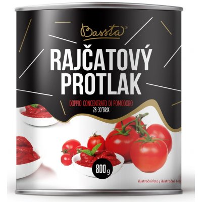 Bassta Rajčatový protlak 0,8 kg – Zboží Dáma