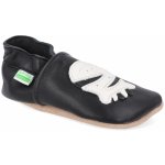 Hopi Hop Barefoot kožené capáčky ZEBRA černý podklad – Zboží Dáma