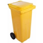 J.A.D. Tools popelnice plastová, 120L, žlutá – Zboží Dáma