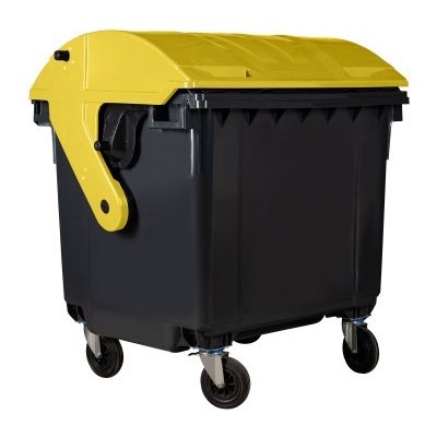 Plastik Gogić Plastový kontejner 1100 l na plast – Zboží Mobilmania