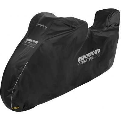 OXFORD AQUATEX PRO voděodolný potah pro motocykl s prostorem na zadní kufr černá XL | Zboží Auto