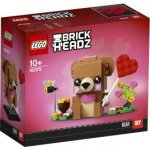 LEGO® BrickHeadz 40379 Valentýnský medvídek – Zboží Živě