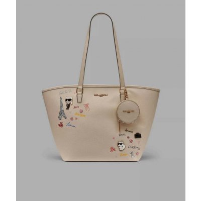 Karl Lagerfeld PARIS dámská velká kabelka ADELE mléčná – Hledejceny.cz