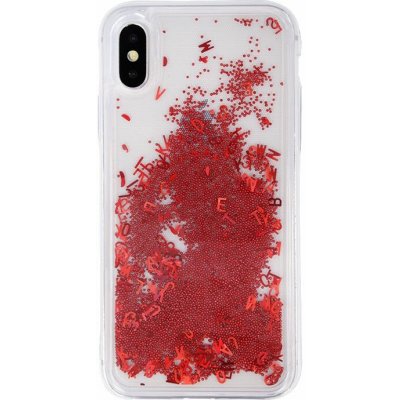 Liquid Letters červený – Apple iPhone 11 Pro Max – Zboží Mobilmania