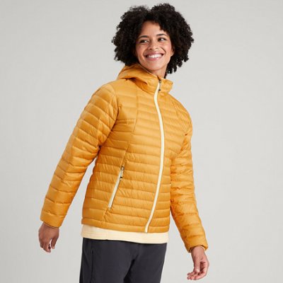 Kathmandu Heli R WMNS Hooded Down Jacket N08-Mustard Yel