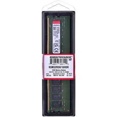 Kingston RDIMM 16GB DDR4 2Rx8 Hynix D Rambus 3200MHz PC4-25600 KSM32RD8/16HDR – Zboží Mobilmania