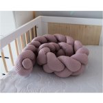 Baby Nellys mantinel pletený cop Vafel Magnólie – Zbozi.Blesk.cz