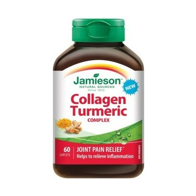 Jamieson Collagen 600 mg Turmeric Complex 60 kapslí – Hledejceny.cz