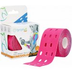 BronVit Sport Kinesio Tape děrovaný tejpovací páska růžová 5 cm x 5 m – Sleviste.cz