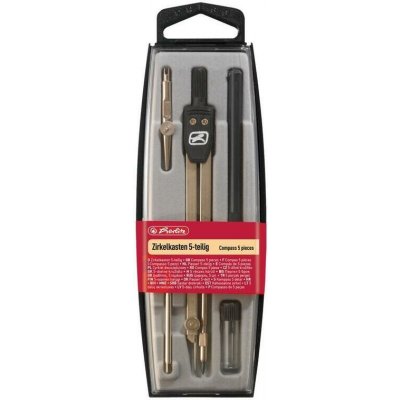 Herlitz Rýsovací souprava 5-dílná černá – Zboží Dáma Herlitz Rýsovací souprava 5-dílná černá – Zboží Dáma