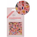 E.Mi Charmicon 3D Silicone Stickers France 1 samolepka – Zboží Mobilmania