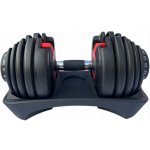 DrillSport Pokovené/gumované nastavitelné činky 1 x 24 kg – Hledejceny.cz