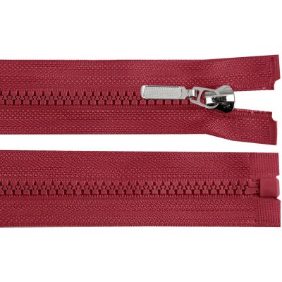 Stoklasa Kostěný zip No 5 délka 80 cm s ozdobným jezdcem Balení: 1 ks, Varianta: 178 bordó 178 bordó – Hledejceny.cz