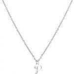 Šperky4U Ocelový náhrdelník, písmeno P OPD0339-P – Zboží Dáma