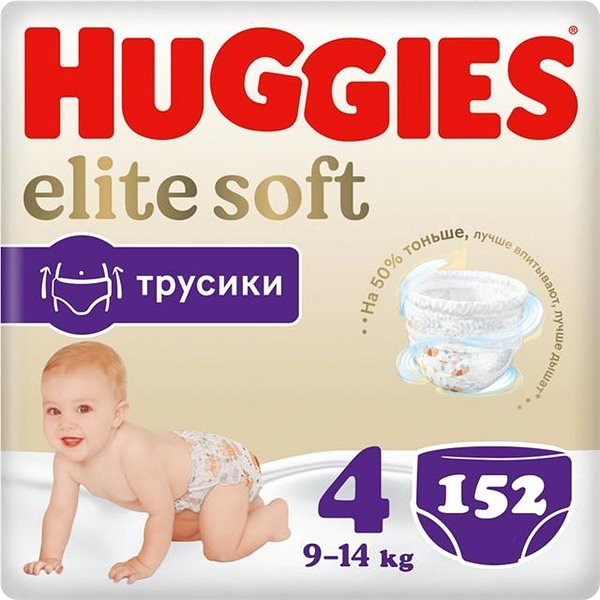 Huggies Elite Soft Pants 4 152 ks