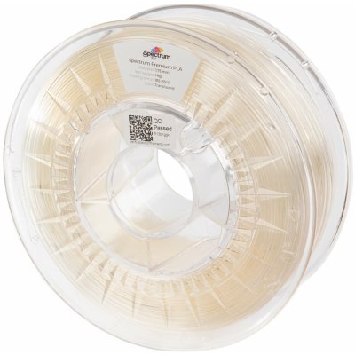 Spectrum Premium PLA, 1,75mm, 1000g, 80335, translucent – Zboží Živě