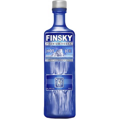 Finsky Premium Vodka Hot Ice 40% 0,7 l (holá láhev)