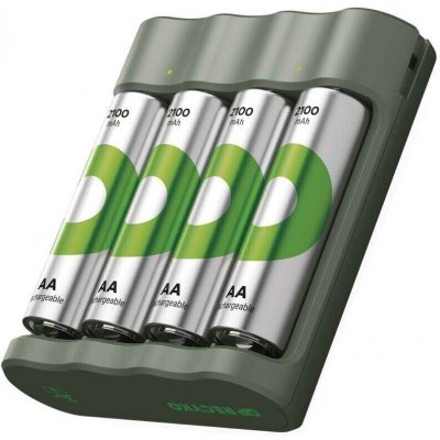 GP Batteries B50444 Nabíječka baterií GP Eco B441 + 4× AA REC 2100 – Hledejceny.cz