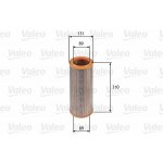 VALEO vzduchový filtr 585601 – Hledejceny.cz