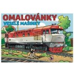 Omalovánky Veselé mašinky – Zboží Dáma