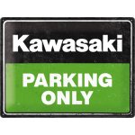 Nostalgic Art Plechová cedule Kawasaki Parking only 40 x 30 cm – Zboží Dáma