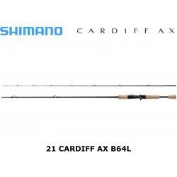 Shimano Cardiff AX Casting 1,93 m 1,5-8 g 2 díly