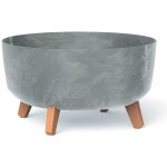 Prosperplast Gracia Low 38 cm beton effect DGRL400LE-422U – Hledejceny.cz