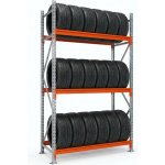 Majster Regál Longspan Inicial 2L 200 x 185 x 50 pozink oranžová GALVA/R2004 – Hledejceny.cz