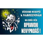Průkaz Všechno nejlepší k narozeninám – Hledejceny.cz