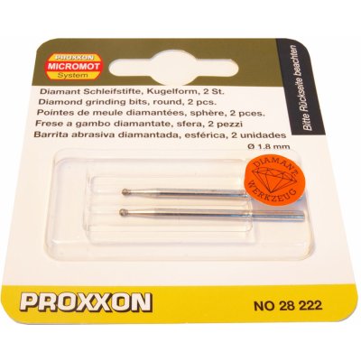 Proxxon Diamant. brousky 1,8 mm 2ks 28222 – Zboží Dáma