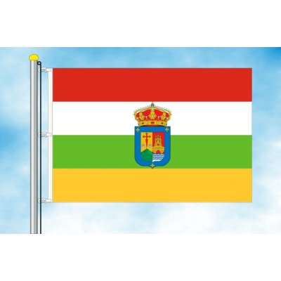 LIBEA, s.r.o. La Rioja vlajka Rozměr: 30×45 cm, Uchycení: Karabiny na stožár – Hledejceny.cz