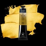 Nevskaya Palitra Ladoga 2204973 metallic Akrylová 46 ml Maya gold 973 – Zboží Dáma