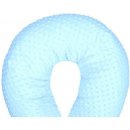 WOMAR Univerzální kojící polštář z Minky modrý