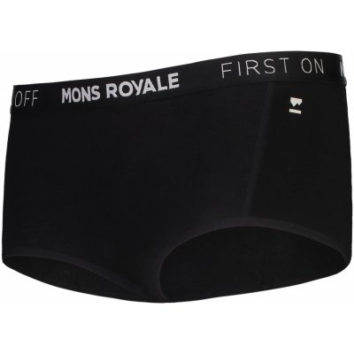 Mons Royale Dámské kalhotky merino 1000431169001 černá