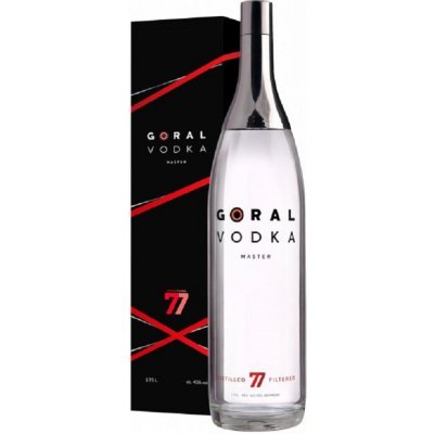 Goral Vodka Master 40% 1,75 l (karton) – Zboží Dáma