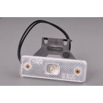 světlo poziční W44 (219Z) bílé LED 12V+24V + držák | Zboží Auto