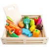 Příslušenství k dětským kuchyňkám ISO 21942 zelenina s doplňky v krabici 34 ks