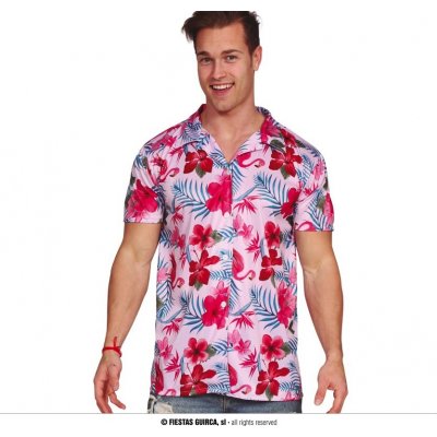 Havajská košile plaměňák – Zboží Mobilmania