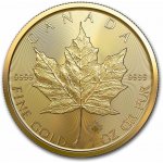 Royal Canadian Mint Maple Leaf zlatá mince 50 CAD stand 1 oz – Zboží Dáma