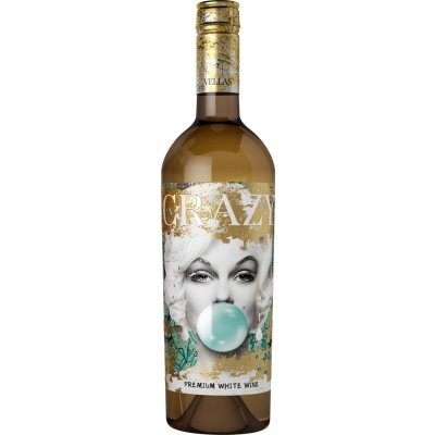 Vignobles Vellas Crazy Crazy Colombard Sauvignon 10,5% 0,75 l (holá láhev) – Hledejceny.cz