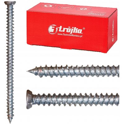 Šroub do zárubní oken a dveří 7,5x112 mm, 100 ks – Hledejceny.cz