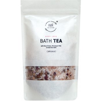 Mark Scrub koupelová sůl Bath tea Body Love se solí z Mrtvého moře 400 g